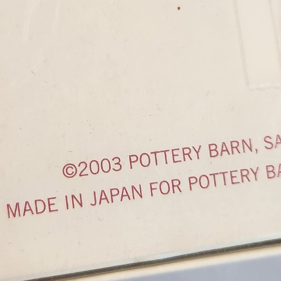 Vintage Pottery Barn Reindeer Napkin Rings Set 9 Christmas Holiday Table Decor - Picture 8 of 8